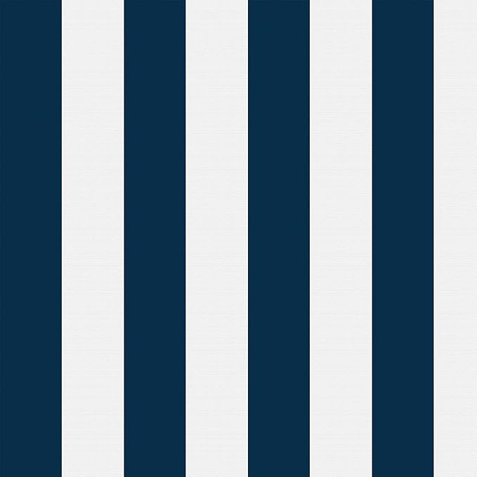 LVTXIII 2 Pack Outdoor High Back Cushions Patio Tufted Seat and Back Chair Cushions with Ties, Replacement Chair Pad for Outdoor Furniture Decoration (44” L x 22 W”, Set of 2, Cabana Navy)