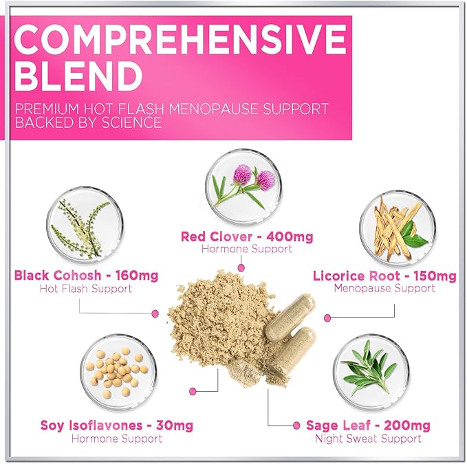 Hello Lovely! Menopause Relief for Women 60 Capsules