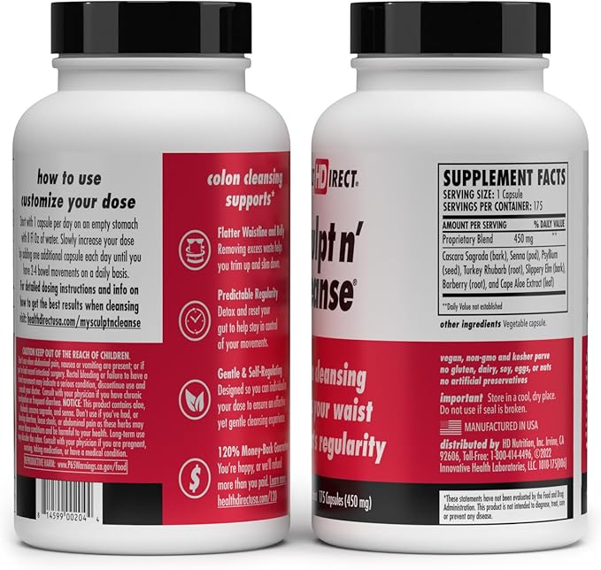 HEALTH DIRECT Sculpt n' Cleanse 175 Veggie