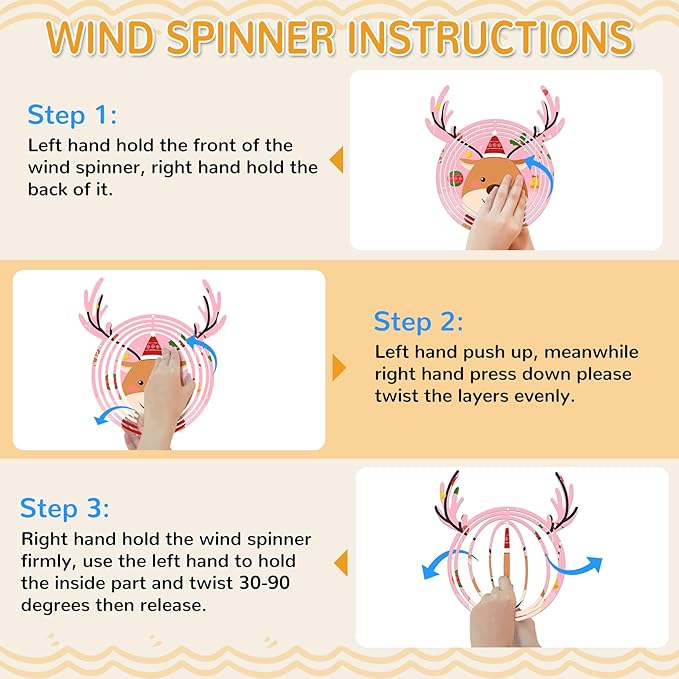 Sublimation Wind Spinner Blanks, 6 Pack 10 Inch 3D Aluminum Metal Hanging Wind Spinner Bulk for Garden Yard Outdoor, Window Porch Decoration for Heat Press Transfer DIY