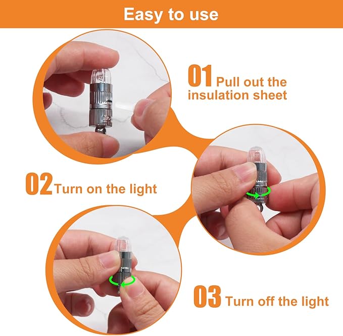 SumDirect Pack of 12 LED Mini Non-Blinking Lights for Paper Lanterns Balloons Floral Wedding Halloween Christmas Party Decoration Centerpieces (12, Red)