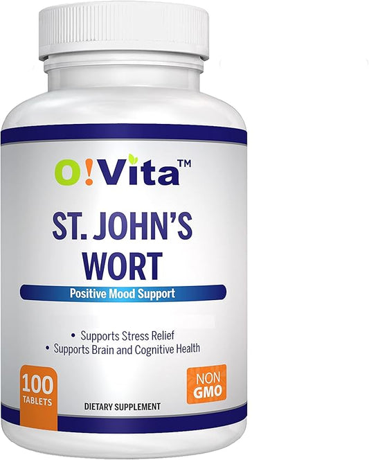 St. John's Wort 500mg (Tablets), Herbal 100 Days