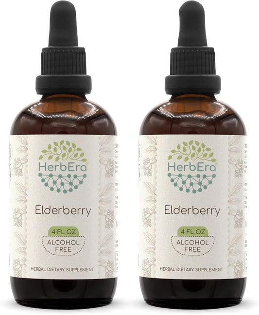 Elderberry B120 (2pcs) Herbal Extract Alcohol-Free (2x4 fl