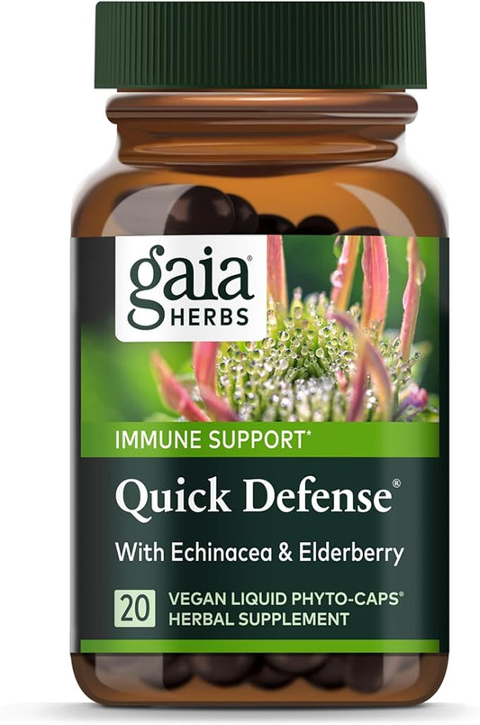 Gaia Herbs Quick Defense 20 Vegan (2-Day Supply)
