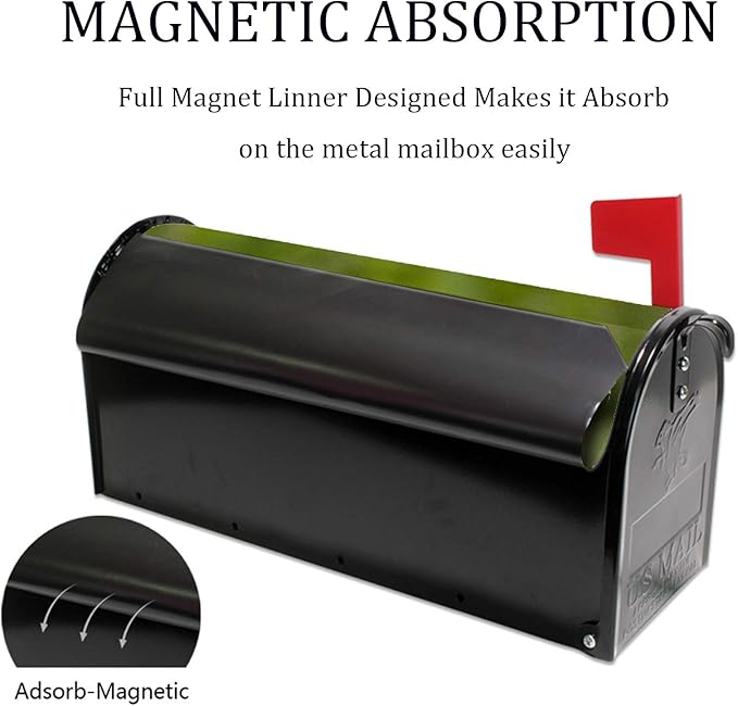 Mailbox Covers Magnetic,Funny Owl Letter Post Box Wraps Cover for Outdoor Garden Yard Decorations Standard Size 18" X 21"