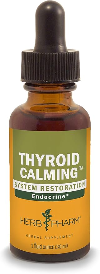 Herb Pharm Thyroid Calming Liquid Herbal 1 Ounce