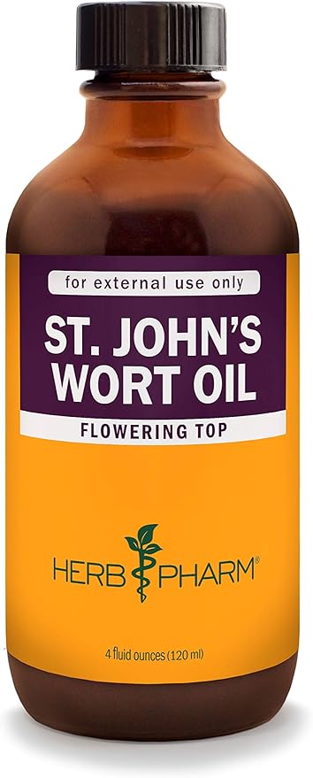 Herb Pharm St. John's Wort Topical 4 Ounce (OILSJW04)