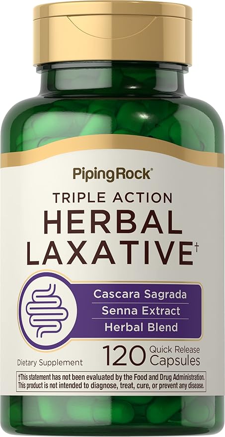Piping Rock Herbal Laxative 120 Capsules