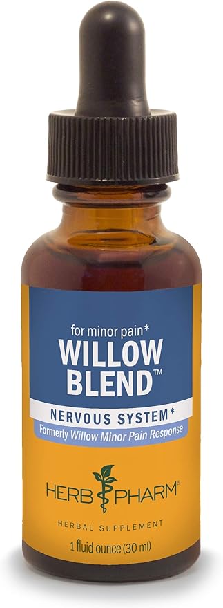 Herb Pharm Willow Blend Liquid Herbal 1 Ounce