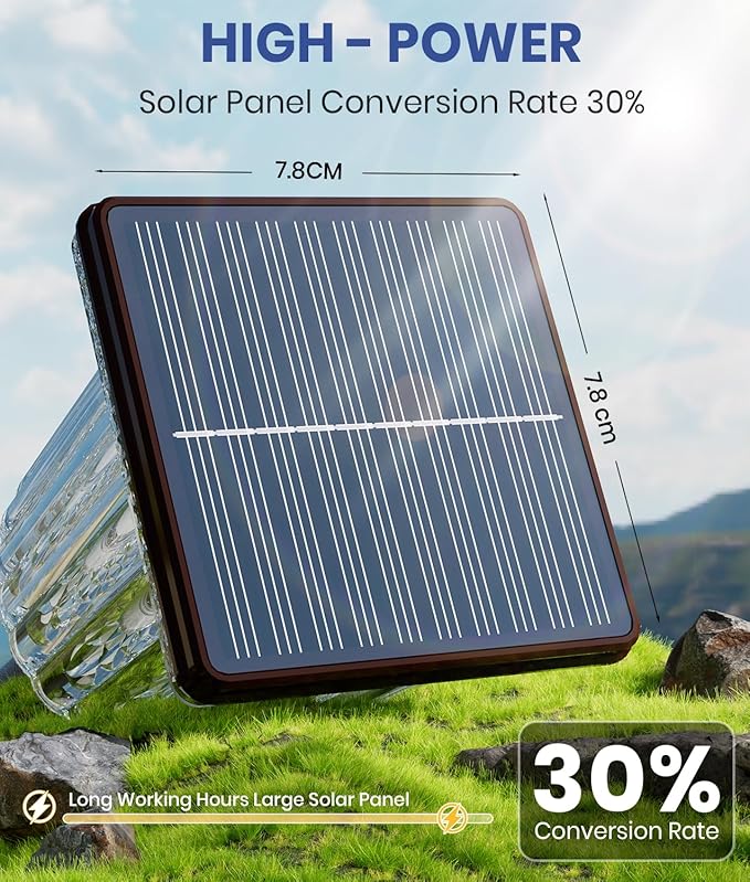 Super Bright Solar Pathway Lights Outdoor Powered,Adjustable Warm&Cool White,Waterproof IP65 Garden Decor Landscape Lighting Outside for Yard/Patio/Walkway/Driveway/Landscape (Cocoa Brown, 6 Pack)