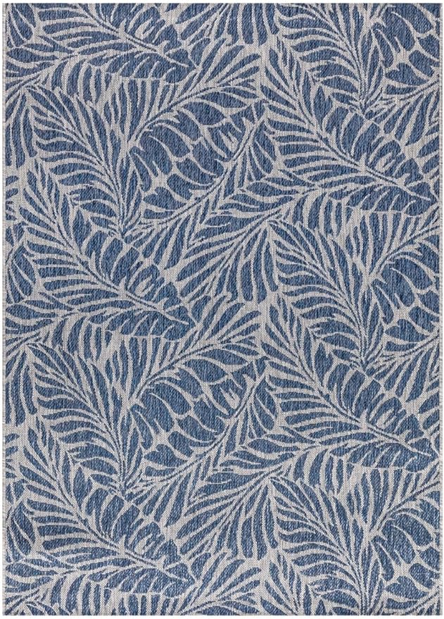 Keen Home Design Terrace Outdoor Area Rug - 6x9 Washable Indoor/Outdoor Rug for Patio, Kitchen, Balcony, Beach, Garden, Deck and Porch, Size: 6'x8'10"