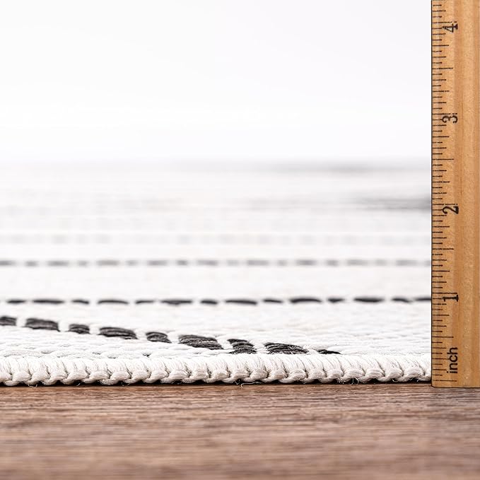 Keen Home Design Terrace Outdoor Runner Rug - 2x6 Washable Indoor/Outdoor Rug for Patio, Kitchen, Balcony, Beach, Garden, Deck and Porch, Size: 2'2"x5'7"