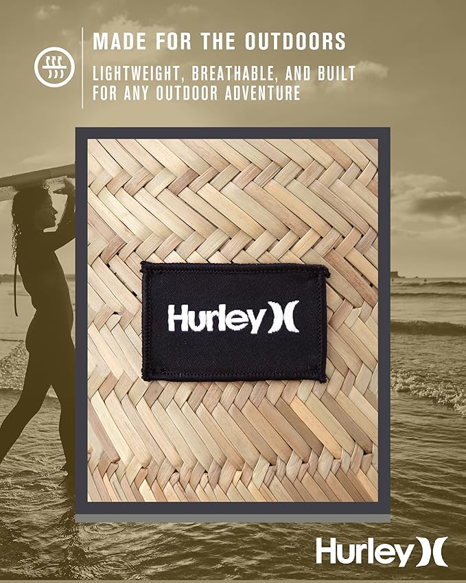 Hurley Men's Straw Hat - Bayside Lifeguard Straw Sun Hat