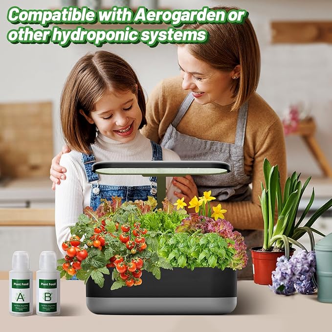 212pcs Hydroponic Pods for Aerogarden - Seed Starter Grow Sponges Sprout kit for Grow Anything with Plant Food, Growing Sponge, Plant Basket, Compatible with Most Indoor System