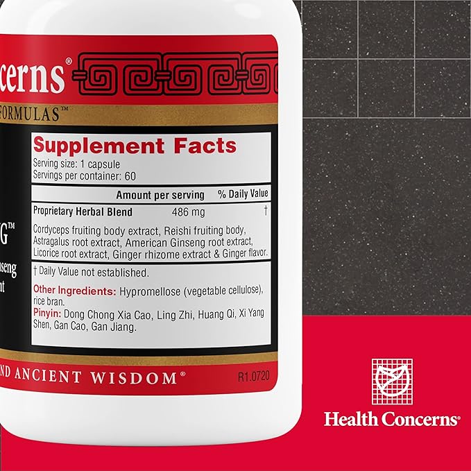 Health Concerns CordySeng 60 Capsules