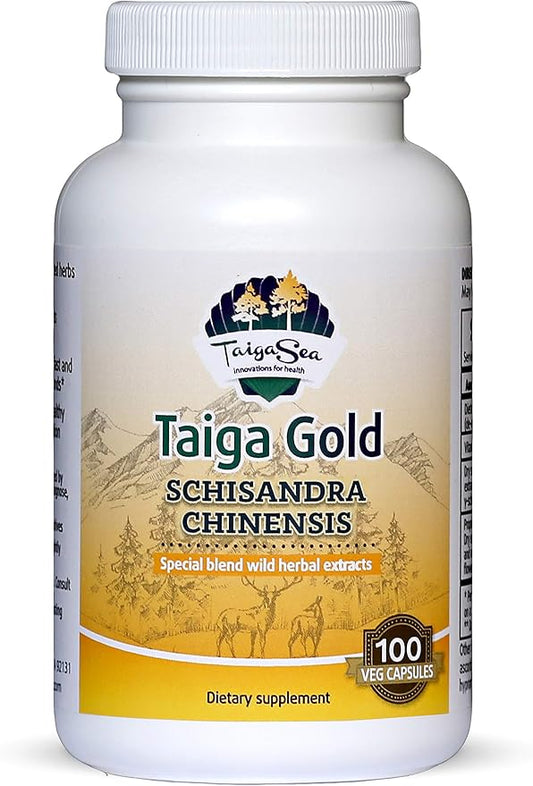 Schisandra Chinensis Supplement, Wild Siberian Herbal 100 Vegetarian