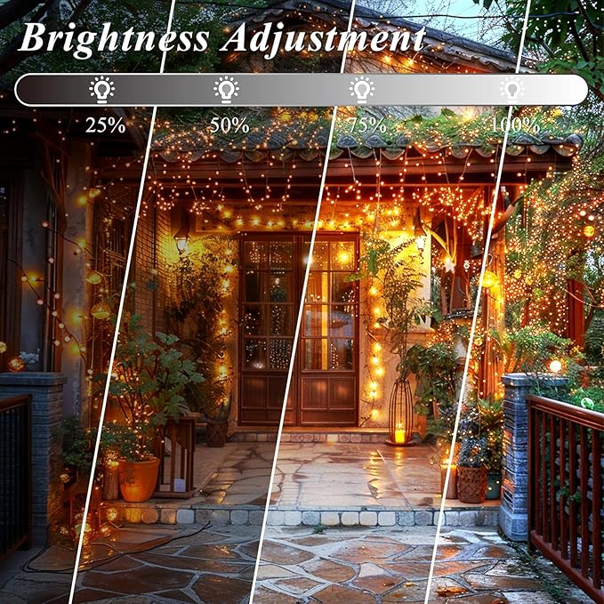 LitHome 99ft 300 Led Color Changing Christmas String Lights 35 Colors RGB Christmas Lights with Remote Timer,Dimmable Led String Light Outdoor Plug in,Xmas Tree Light for Indoor Party Halloween Decor