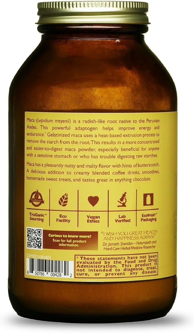 Healthforce Superfood Gelatinized Maca 8 Oz