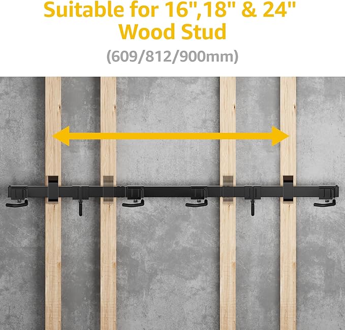 monTEK Enhanced Bike Storage Rack, Adjustable 4-Bike and 2-Helmet Hangers for Indoor Bike Storage, Customizable for Various Bike Sizes, Heavy-Duty Steel Bike Wall Mount, Max Load 265lbs, 48-in