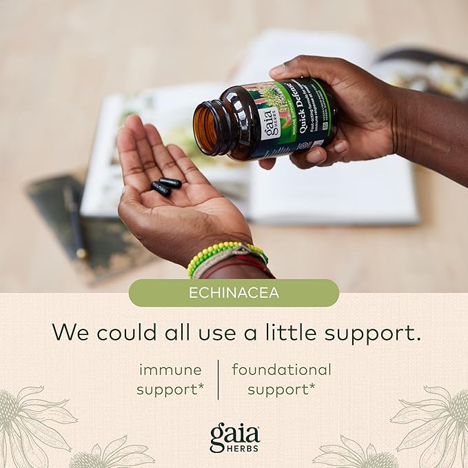 Gaia Herbs Quick Defense 80 Vegan (8-Day Supply)