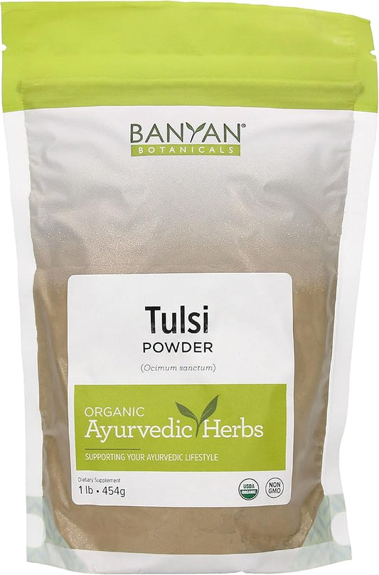 Banyan Botanicals Tulsi Powder, 1 Pound