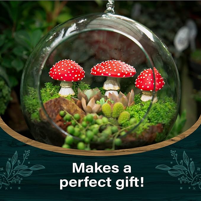 Fairy Garden Miniatures, Mini Mushroom Figurines, mushrooms decor, outdoor mushroom decor, fake mushrooms, mushroom statue, fairy garden decor, mushroom garden decor, mushroom outdoor decor