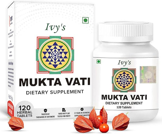 Ivy's Mukta Vati Herbal Tablets