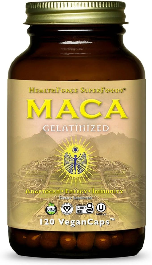 Healthforce Superfood Gelatinized Maca 120 VeganCaps