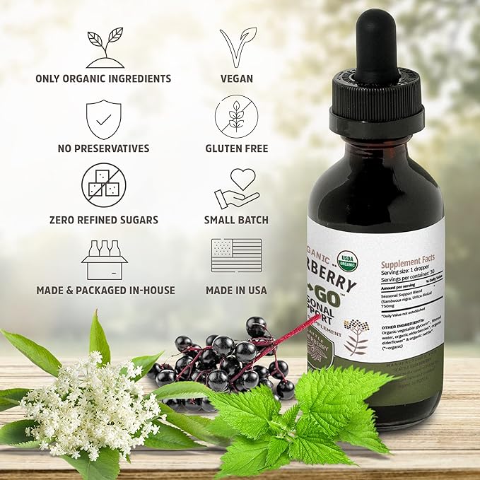 to-Go Seasonal Support – Delicious, Vegan, 2oz