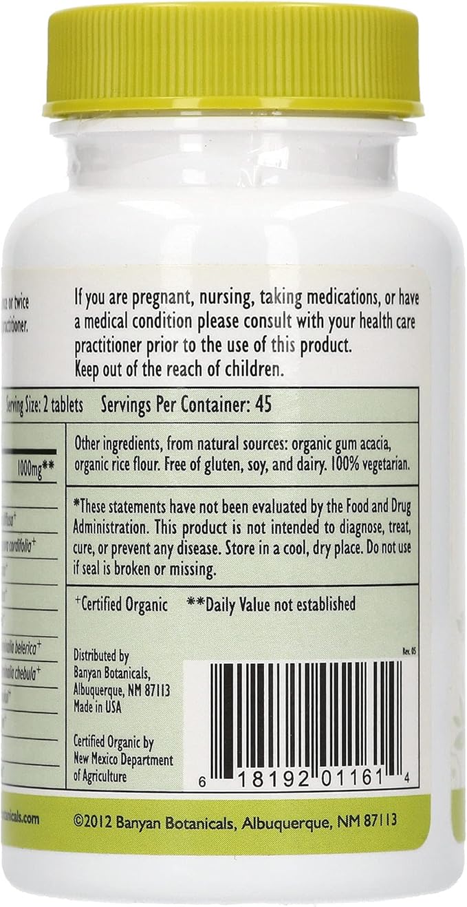 Banyan Botanicals Heart Formula – Organic 90 Tablets
