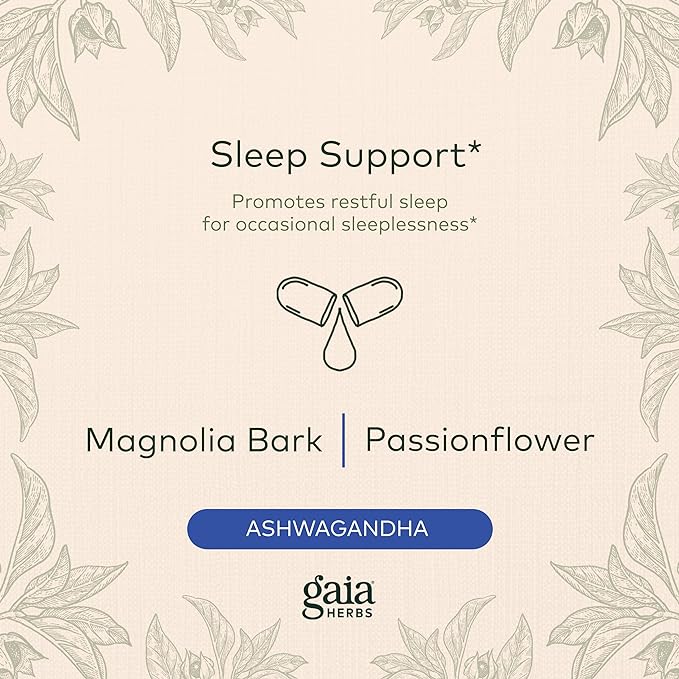 Gaia Herbs SleepThru 60 Vegan (30-Day Supply)
