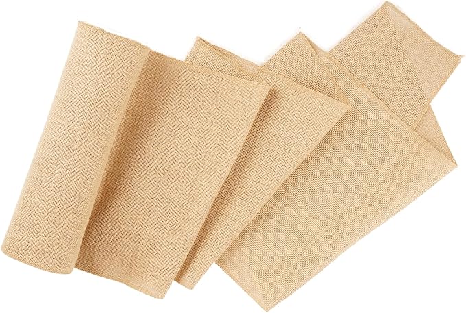 VEVOR Burlap Fabric Roll, 14” x 30 ft High Density Natural Jute Fiber Material for Outdoor Plant Care, Tree Wrap Roll, Decor, DIY Crafts, Wedding, Garden Weed Barrier, Plants & Trees Winter Covering