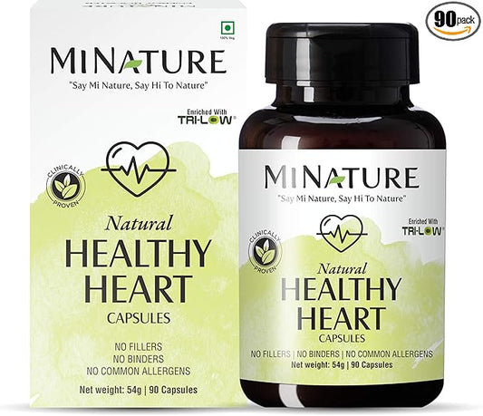 Healthy Heart Capsules Enriched with TRI-Low 90 Veg 45 Day 1000mg |