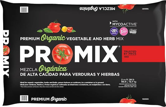 1020051RG 2CF Pro Mix Ultimate Organic Vegetable and Herb Mix