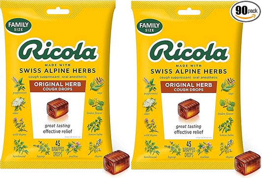 Ricola Original Herb Cough Drops, 45 2)