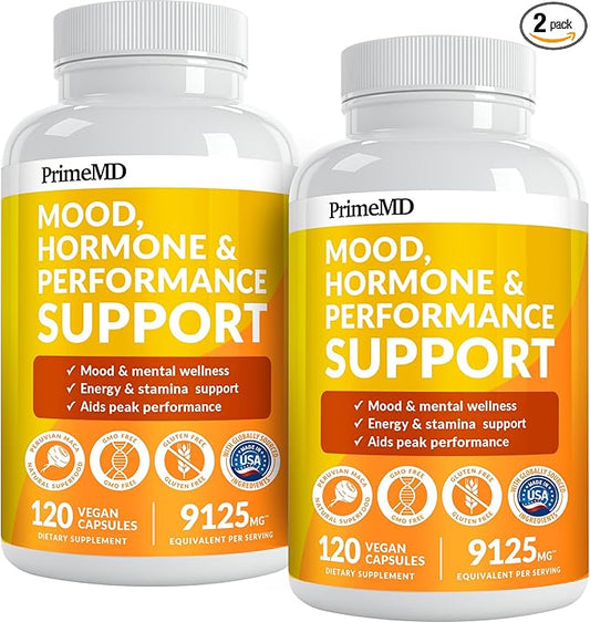 (2-Pack) 19-in-1 Peruvian Maca Root Capsules 9125 mg (240ct)