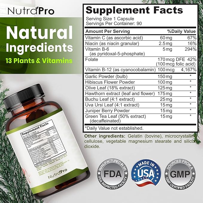 Heart Health Blood Pressure Support Supplement