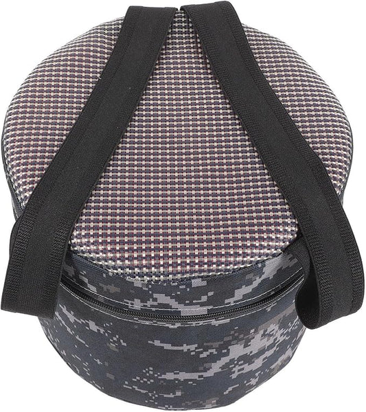 GANAZONO Foot Stool Outdoor Gardening Hip Attached Work Seat Farming Cushion Hip Chair with Waist Buckle for Elderly Gardener Outside Planting Farming Fishing Camping Random Color