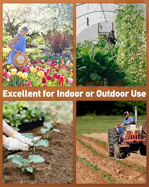 Pawfly 4 in 1 Soil Test Kit for pH, Nitrogen, Phosphorus & Potassium, 40 Tests Soil Testing Kit for Lawn Garden Yard Farm, Accurate Soil pH Test Kit for Vegetable Flower Grass Indoor & Outdoor Plants