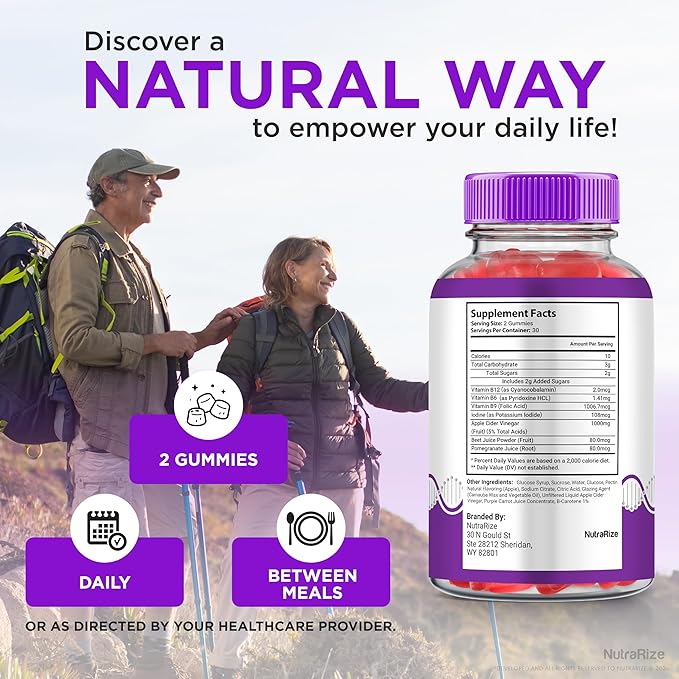 (5 Pack) RiteLyfe Gummies, Official Rite Lyfe Blood Gummies, All Natural Stabilizer to Maintain Stable Healthy Levels and Overall Wellness, Premium Formula RiteLyfe Gomitas Review (300 Gummies)