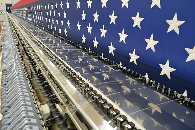FlagSource FMAA Certified PolyExtra Polyester American Flag with Embroidered Stars and Sewn Stripes, Made in the USA, 20x30'
