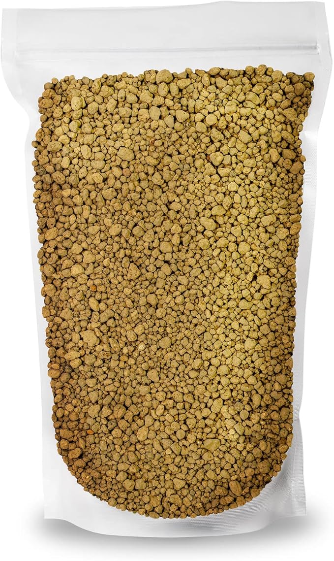 Japanese Hyuga Pumice - Premium Additive for Orchid & Bonsai Tree Soil |Professional Imported Sifted and Ready to Use (3 Quart Bag)