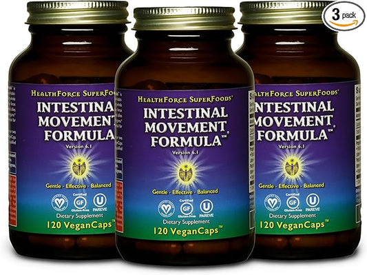 HealthForce SuperFoods Intestinal Movement Formula 120 Caps 3)