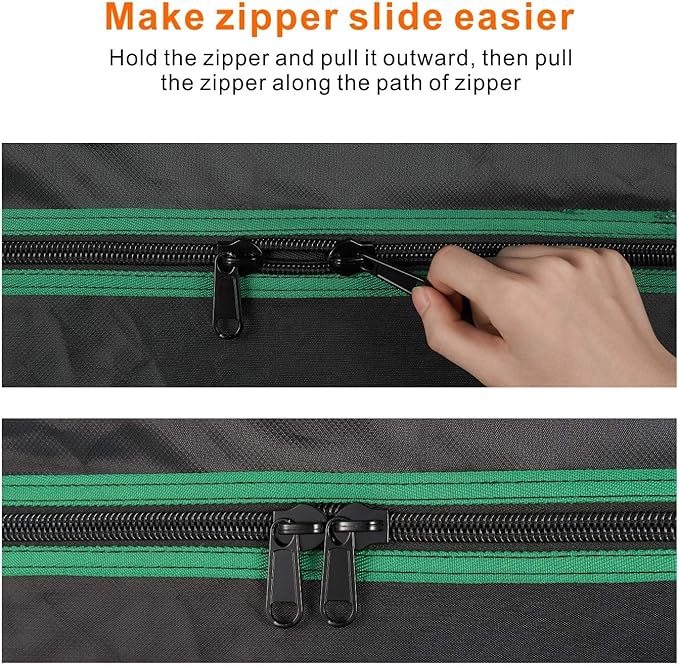 MELONFARM 3x3 Grow Tent, 36"x36"x72'' High Reflective 600D Diamond Mylar Canvas with Observation Window and Floor Tray for Hydroponic Indoor Plant Growing