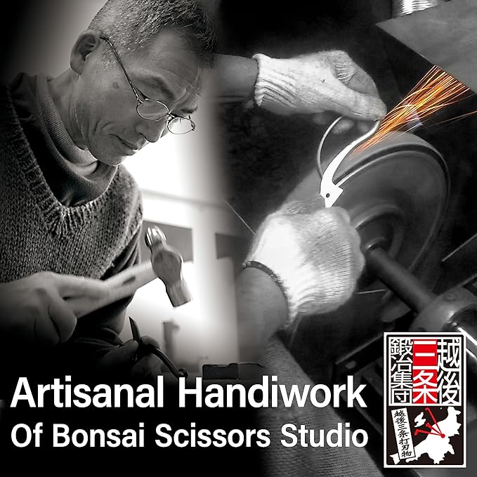 Japanese Kiyohide Pruning Shears - Professional Garden Shears, Bypass Pruners, Traditional Japanese Gardening Tools, Made in Japan, 7.8inch【YAMASAN】