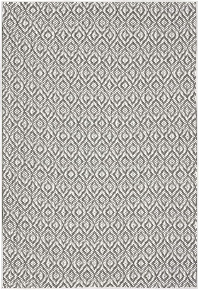 Home Dynamix Tripoli Lydia Modern Indoor/Outdoor Area Rug, Gray/Cream, 3'7"x5'2" Rectangle