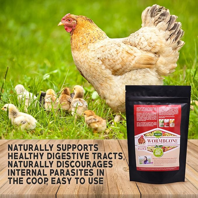 Non-GMO Backyard Chicken Nesting Herbs (4 lb) - Naturally Keep A Clean Coop Your Hens Will Love - Chicken Supplies and Feed WormBGone