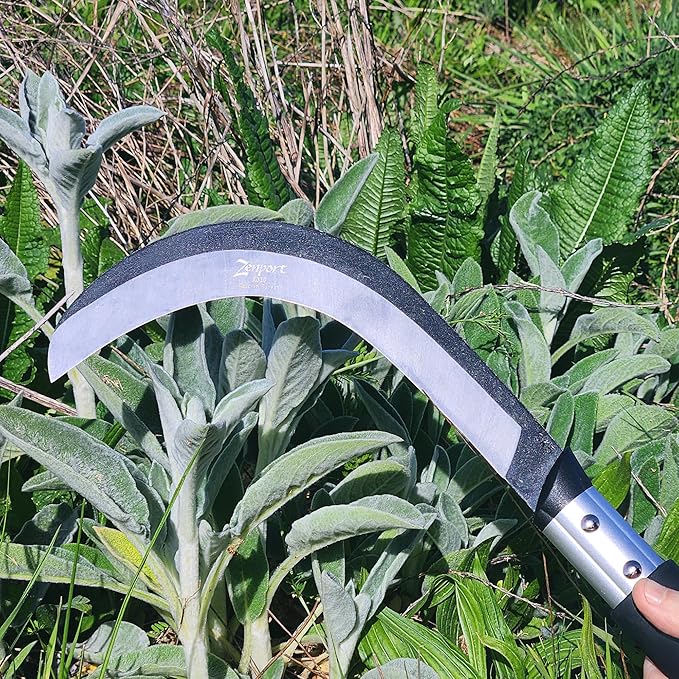 Zenport K310 K10 Harvest Sickle, Carbon Steel Blade/Aluminum Handle (Pack of 12)