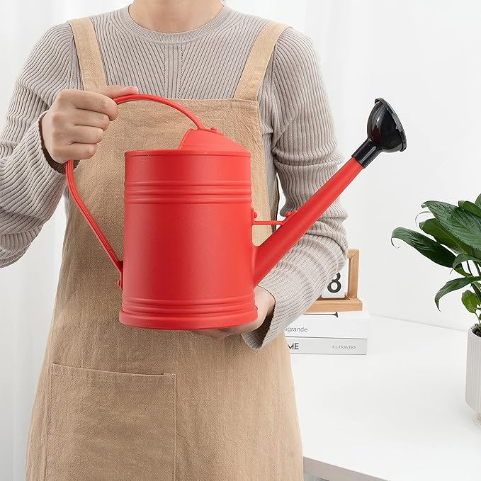 Watering Can for Indoor Plants, Flower Watering Can, Plastic Water Can for Plants, Indoor Watering Can with Sprinkler Head 68 oz, 1/2 Gallons